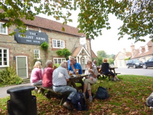 Pub Stop in Lodsworth - September 2014