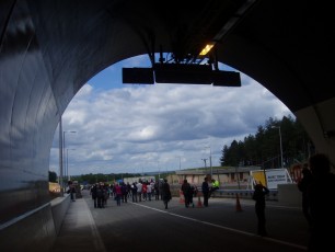 Walking the Hindhead Tunnel 2014